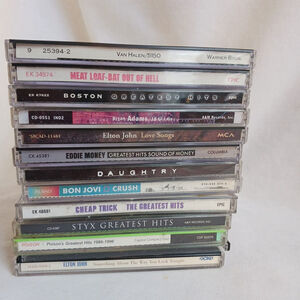 Lot Of 12 Greatest Hits Easy Listening CDs Elton John
